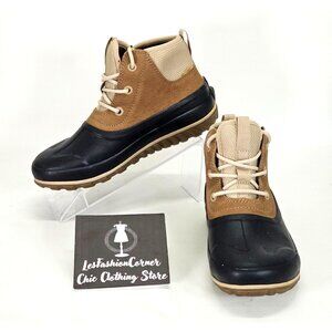 BOGS Women's Taupe Multi Lace Leather Classic Casual Tall Boot Snow Size 7 1839